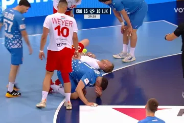 Hrvatski adut nakon teškog pada pljuvao krv: Hitno prevezen u bolnicu