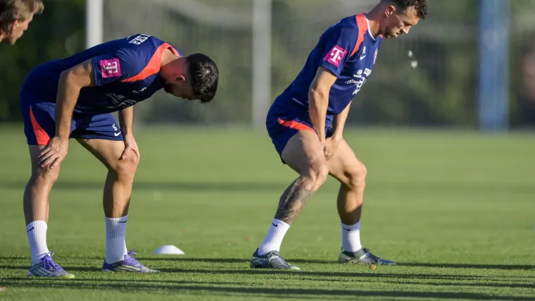 Trening Vatrenih u savr&scaron;enom raspoloženju Luke Modrića, ali svi su primjetili Peri&scaron;ićevu bombu od noge