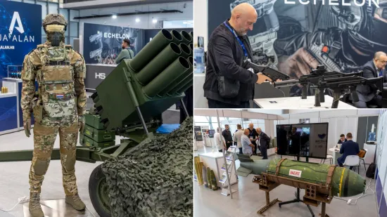 Duge cijevi, pi&scaron;tolji i ogromna bomba: Pogledajte prizore moćnog oružja u Osijeku