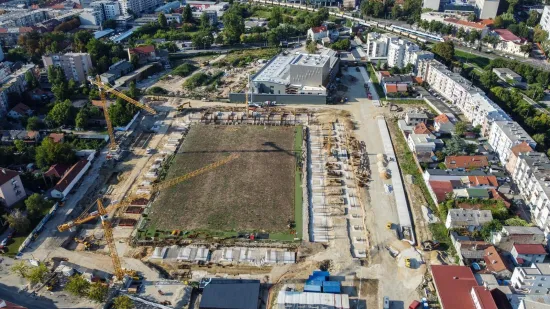 Spektakularne fotografije iz zraka prikazuju kako raste nova Kranjčevićeva