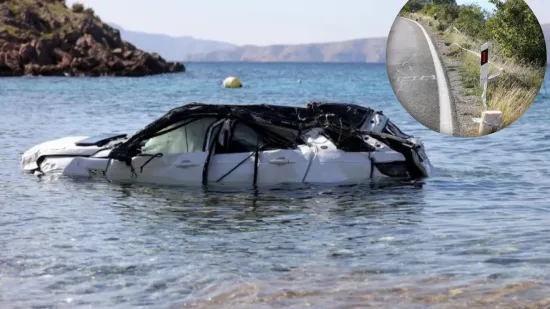 Potresni prizori: Iz mora kod Senja izvukli olupinu auta u kojoj su izgubljena četiri života