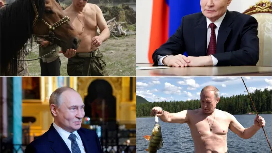 Od frajera na konju do utegnutog diktatora: Pogledajte sva lica ruskog vođe