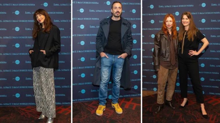 Poznati se okupili na premijeri filma 'Žene, luđaci i malo dobrih pedera': Pogledajte tko je do&scaron;ao