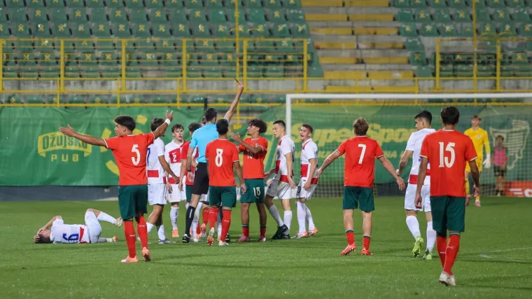 Pogledajte opću makljažu na prijateljskoj U-19 utakmici između igrača Hrvatske i Portugala