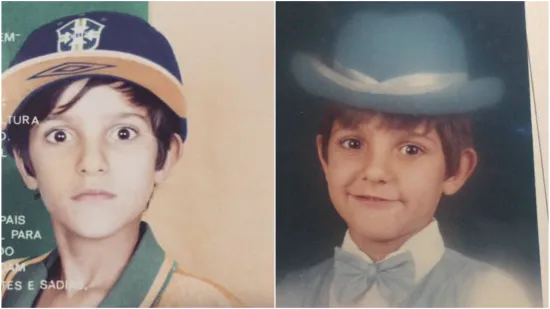 Vidite li mili pogled ovog slatkog dječaka? Danas mu se ljudi zgražaju zbog demonskog izgleda