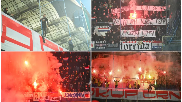 U Podgorici se spominjale 'usta&scaron;e' i 'četnici', Hrvate zamijenili s reprezentacijom Srbije!?