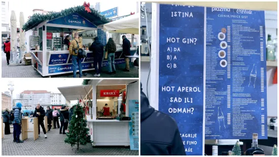Prve kućice na zagrebačkom adventu počele s radom: Pogledajte cijene, možda se iznenadite