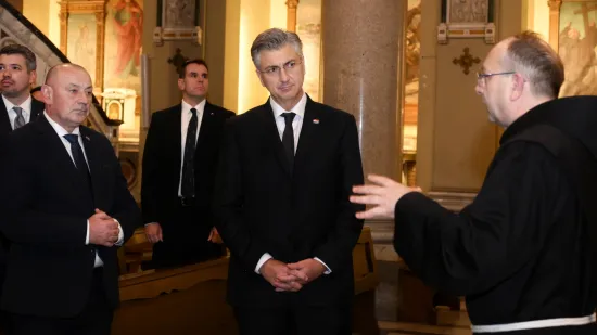 Pogledajte &scaron;to su sve Plenković i ministri radili u Vatikanu: 'Pozvat ćemo papu Lava u Hrvatsku'