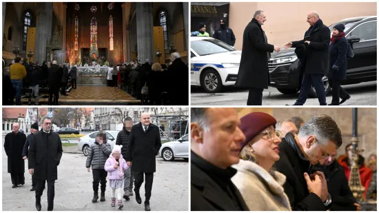 Plenkovićevi ljudi i krema HDZ-a na misi u Katedrali: Kutle&scaron;a uputio važnu poruku Hrvatima