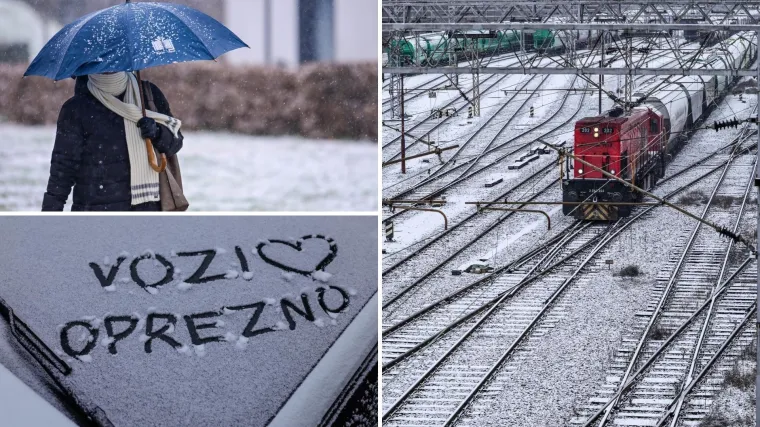 Snježna čarolija počela! Glavni grad sjaji pod snijegom, pogledajte prizore