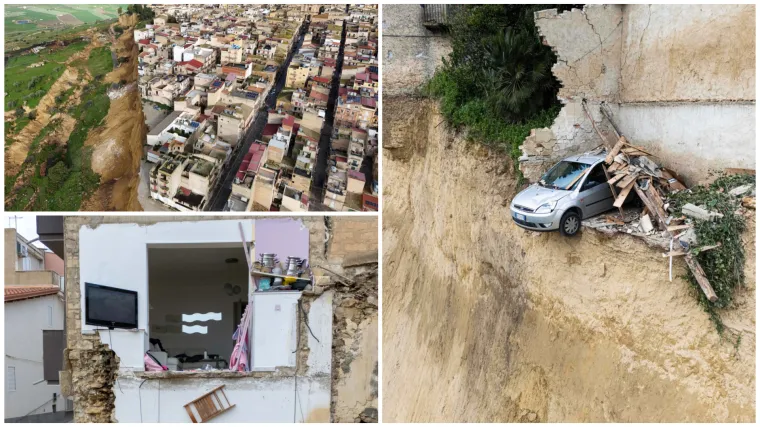 Malom gradiću dani su odbrojani: Rupa guta domove nemoćnih stanovnika