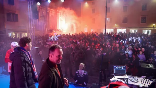 Zadar je potpuno poludio kada su se pojavili Sigurdsson, Klarica i Toma&scaron;ević