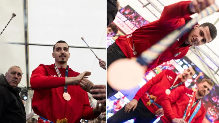 Nisu medalje bile u fokusu: Jedan detalj na rukometa&scaron;ima obilježio povratak rodnom mjestu