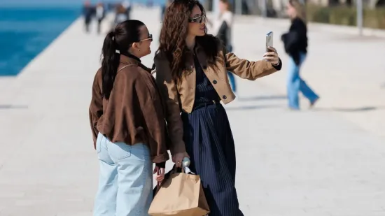 Sunčano vrijeme, kava i lijepe djevojke: Pogledajte tko je sve zablistao ovog vikenda u centru Zadra