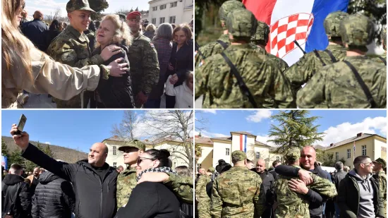 Majke su grlile sinove, pala je i pokoja suza: S prisege u Kninu nadaleko se &scaron;irio ponos...