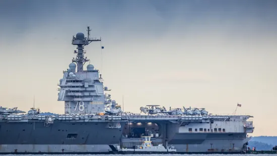 'Monstrum' oti&scaron;ao iz Splita: Najveći ratni brod ikad isplovio iz luke