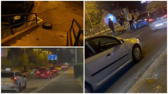 Policija nam otkrila detalje brutalnog sudara BMW-a i Tesle: Dijelovi letjeli posvuda, o&scaron;tećen i parkirani auto